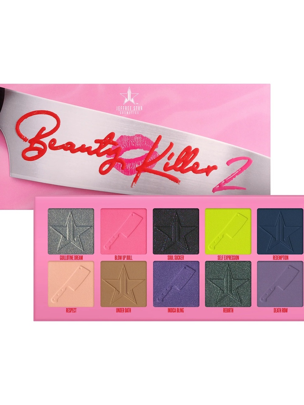 Limited Edition/Discontinued - Jeffree Star Beauty Killer 2 Eyeshadow Palette